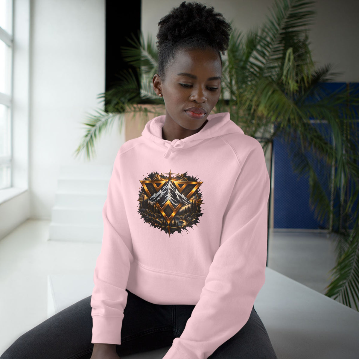 WilD VecMan Hoodie — "We Suffer Because We Think Everything Is Permanent" Inspirational Graphic Hoodie