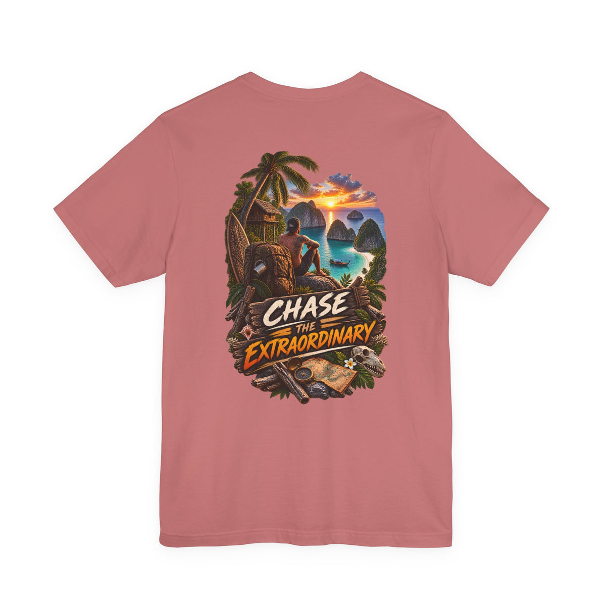 Chase the Extraordinary Tee — Adventure Island Graphic T-Shirt