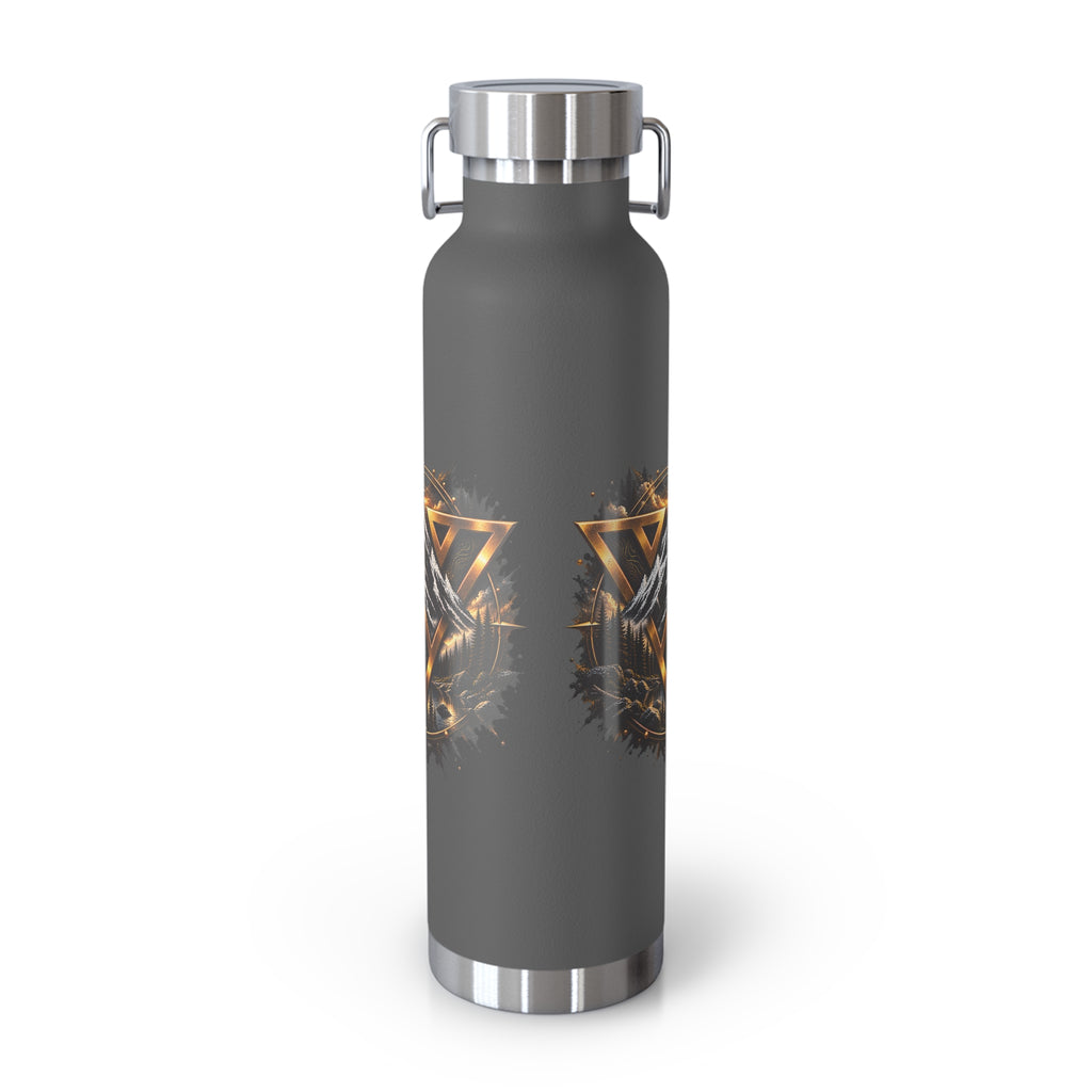 WiLD VecMan Copper Water Bottle, 22oz