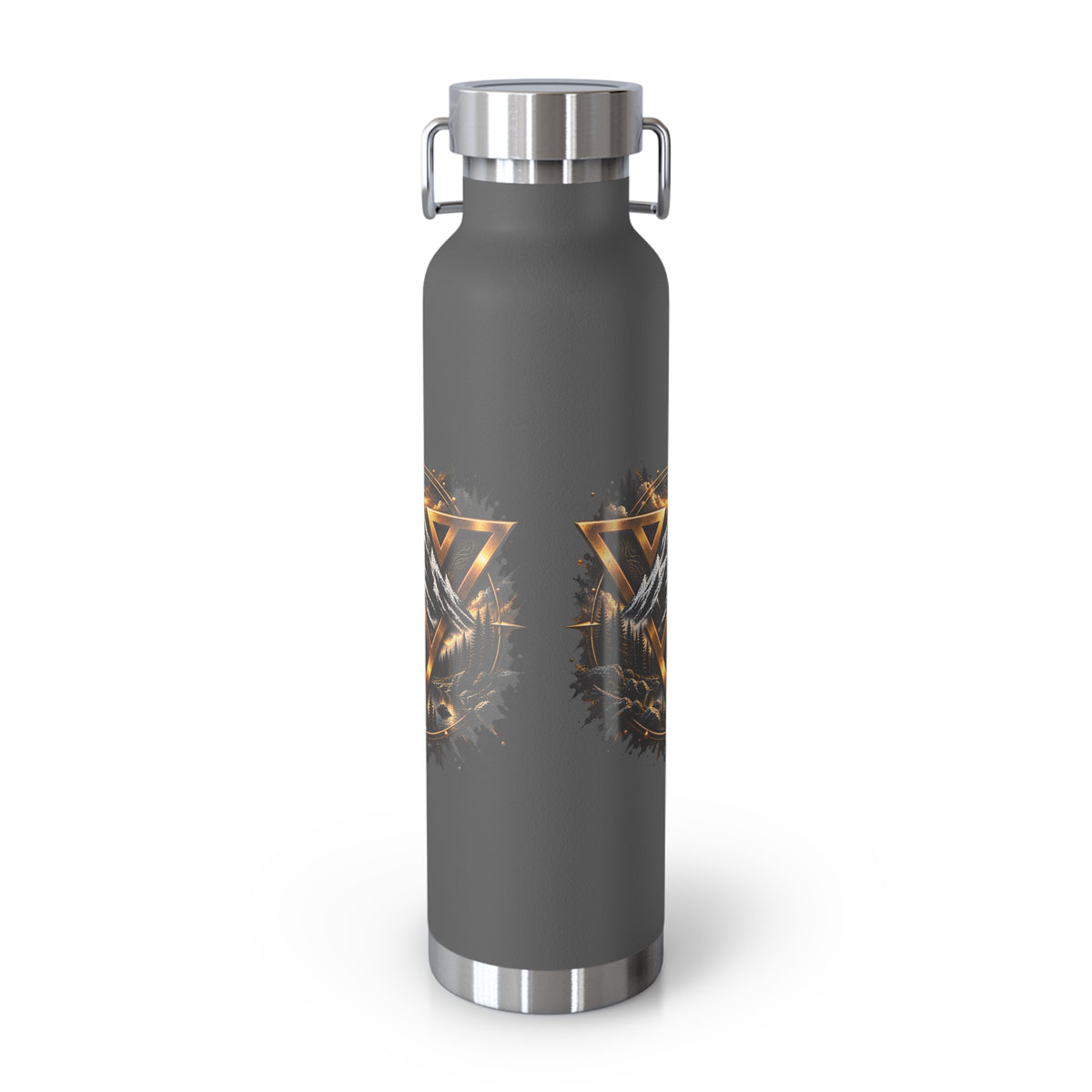 WiLD VecMan Copper Water Bottle, 22oz