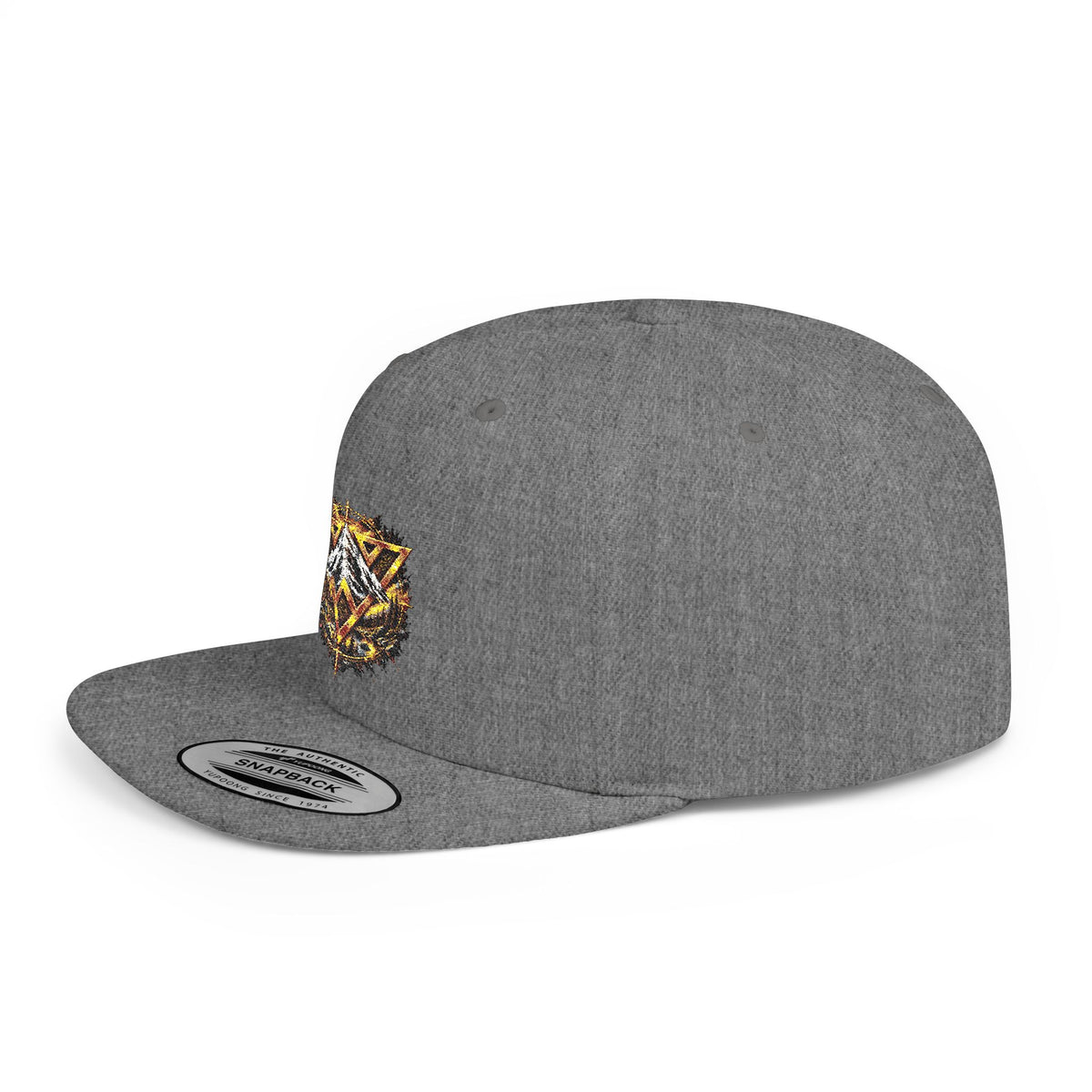 WildVecman Gold Crest Snapback Hat