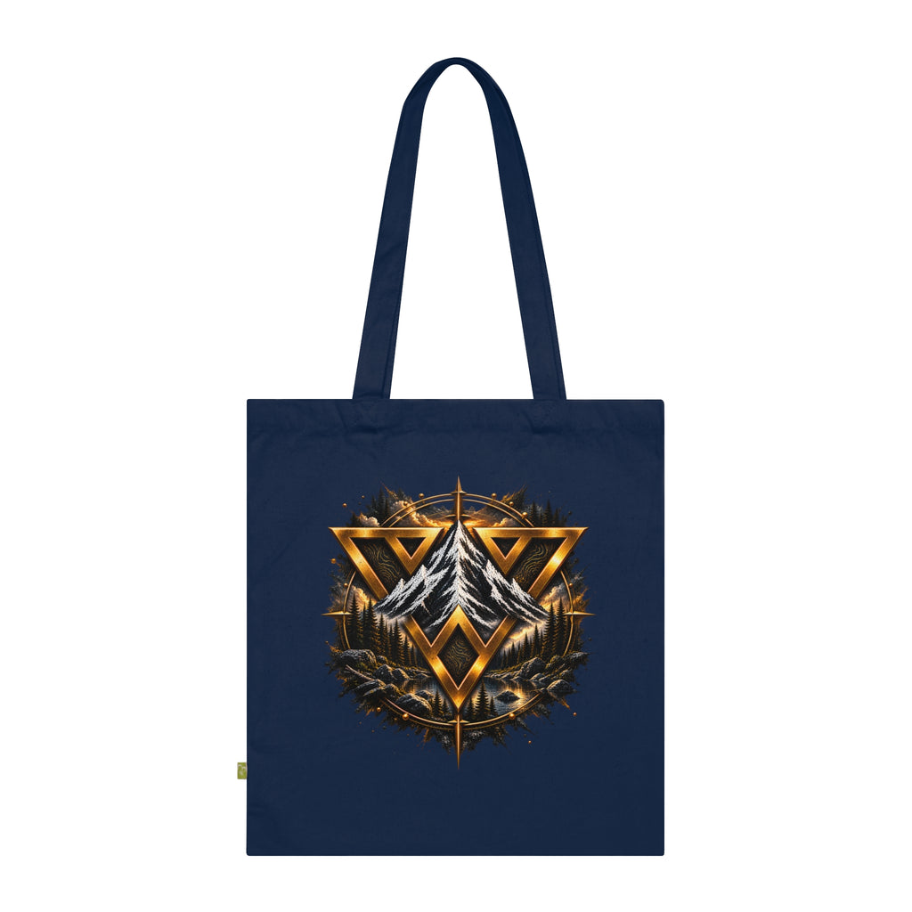Sac fourre-tout — Sac fourre-tout en coton biologique emblème triangle Viking WilD VecMan