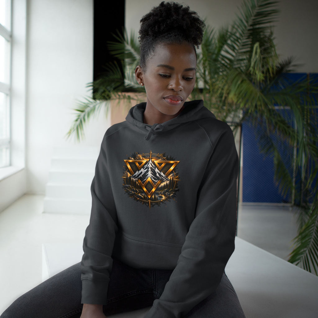 WilD VecMan Hoodie — "We Suffer Because We Think Everything Is Permanent" Inspirational Graphic Hoodie