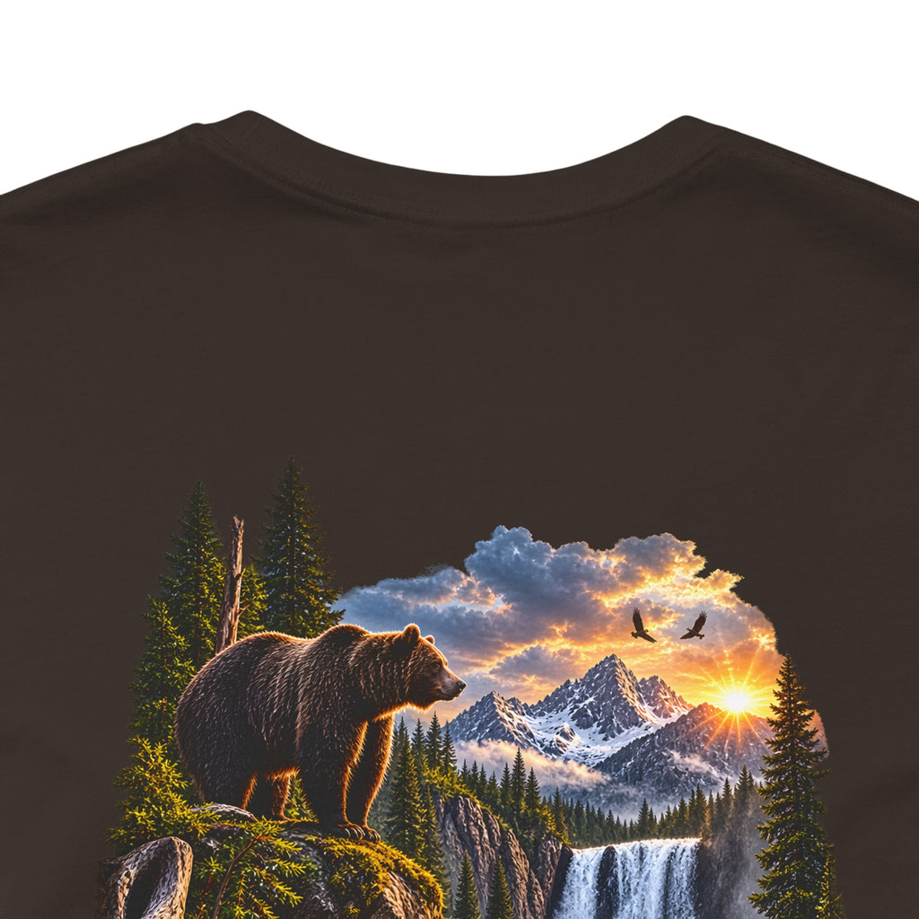 Stay Wild Stay Free Mountain Waterfall T-Shirt
