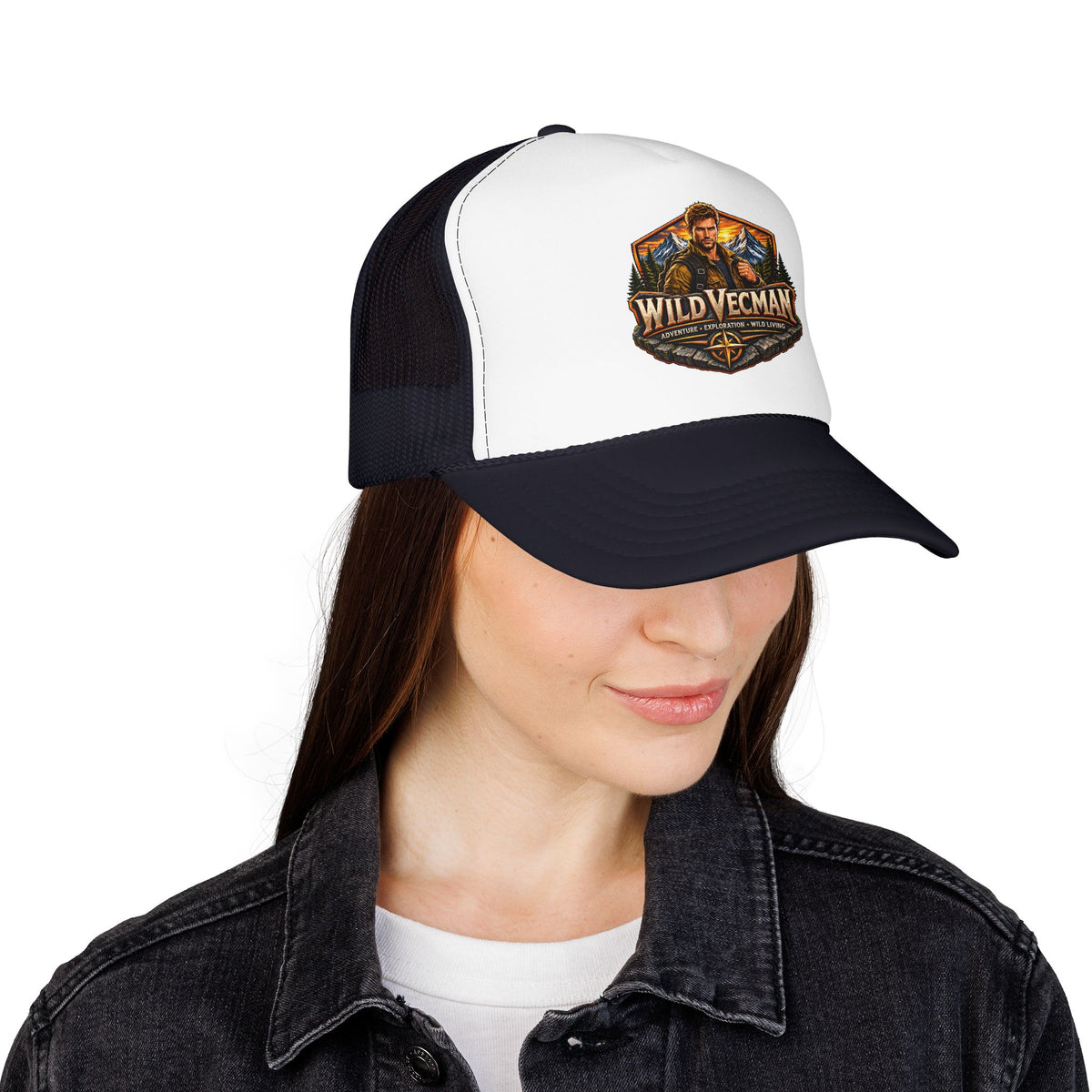Wild Vecman Trucker Hat - Adventure Outdoors Cap