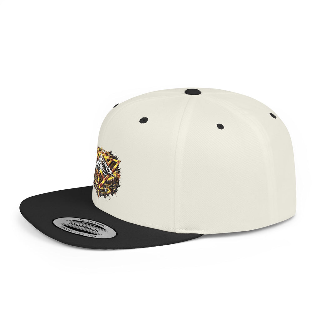 WildVecman Gold Crest Snapback Hat