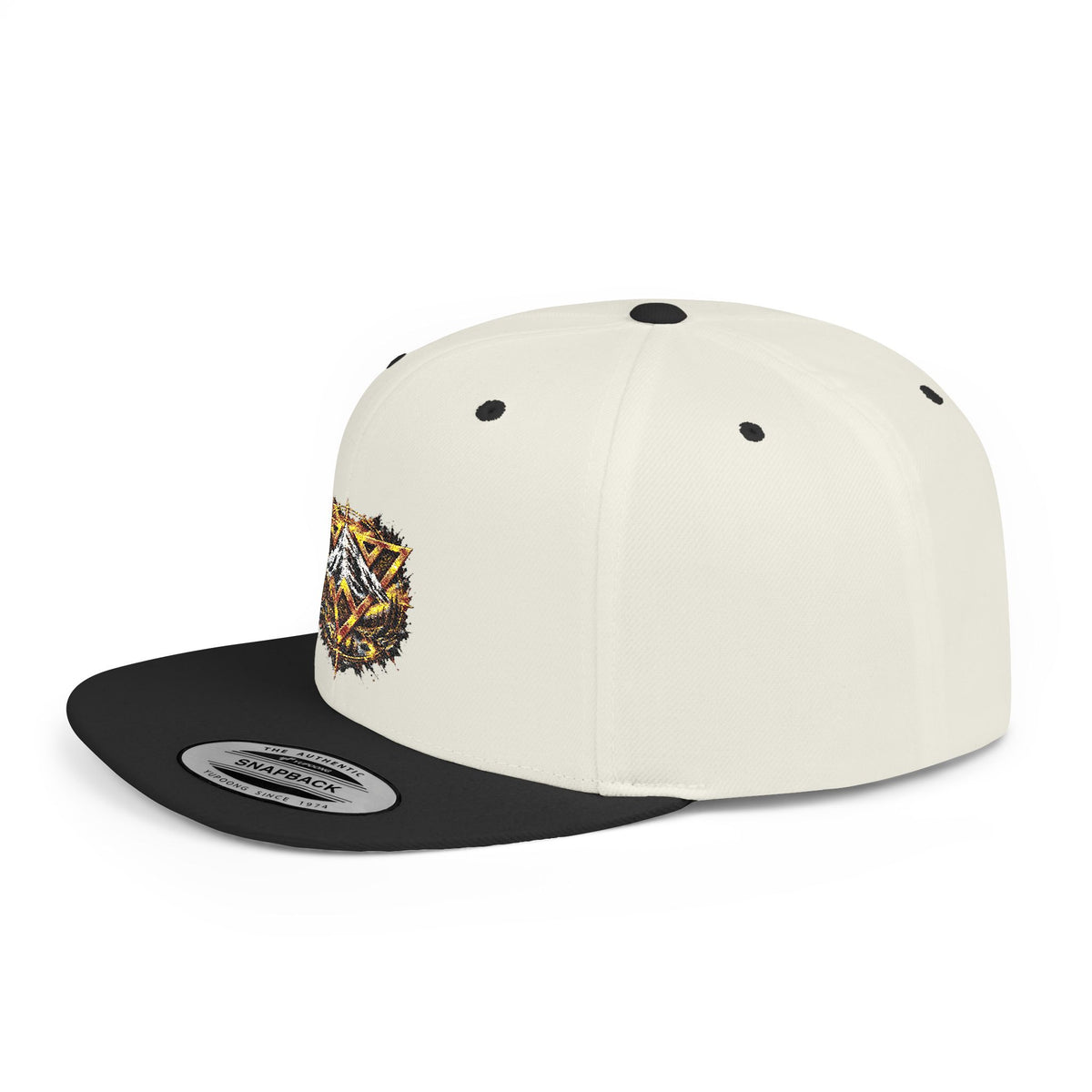 WildVecman Gold Crest Snapback Hat