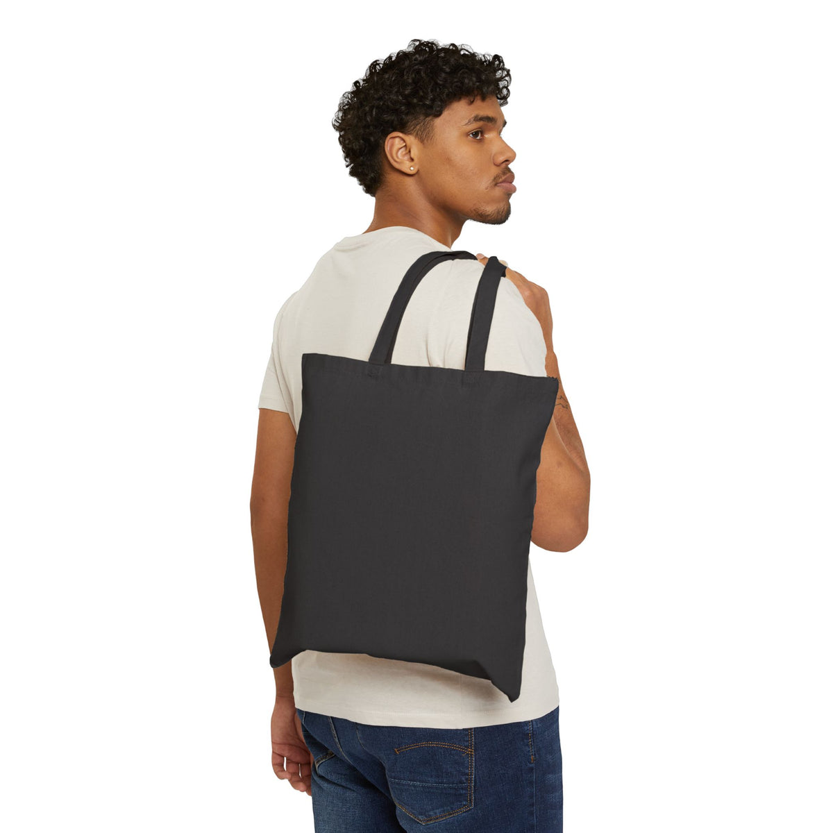 Tote Bag — Geometric WiLD VecMan Canvas Tote
