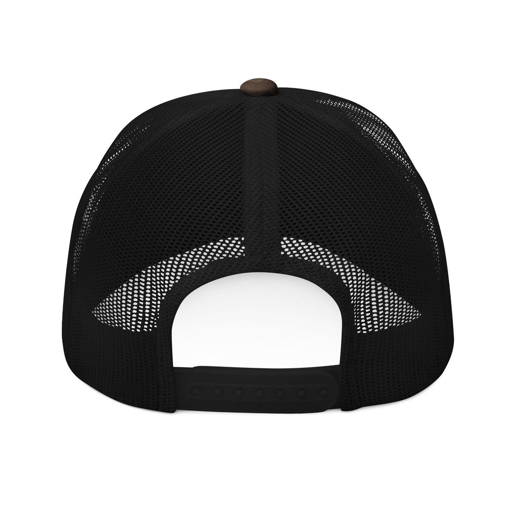 Camo Trucker Hat — Embroidered Outdoor WiLD VecMan Cap