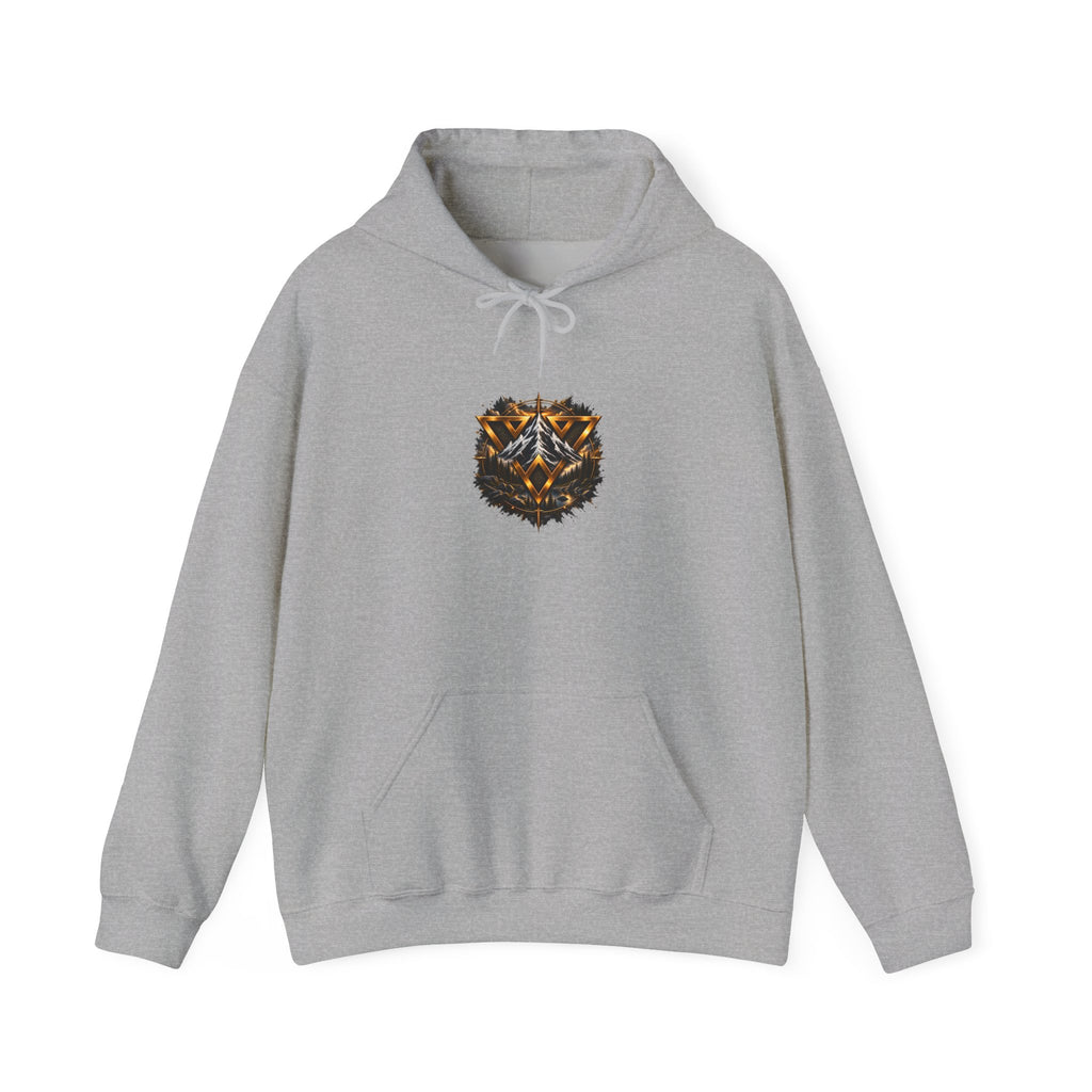 Sweat à capuche WiLD VecMan — Sweat à capuche avec emblème de loup géométrique