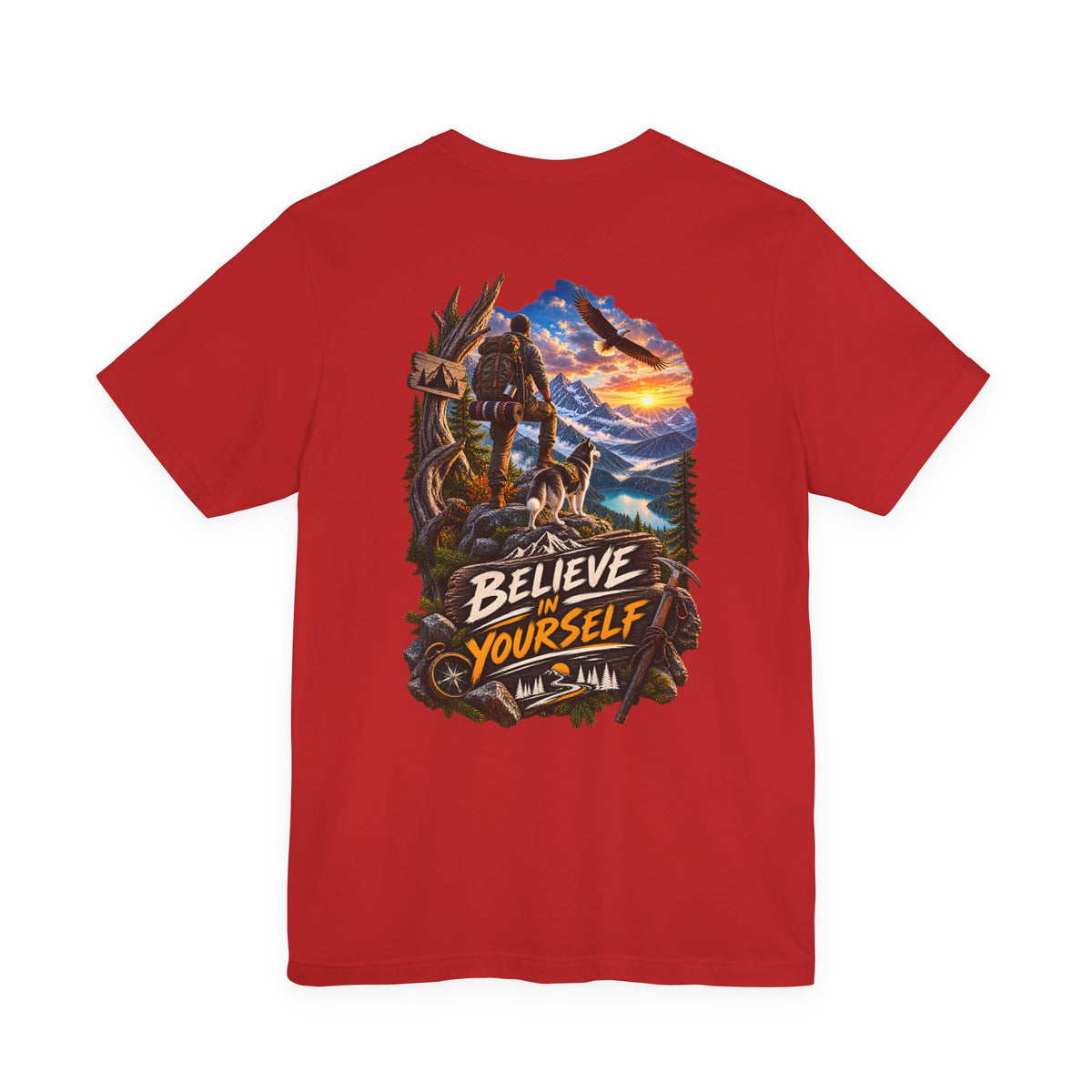 Believe In Yourself Mountain Adventure Tee