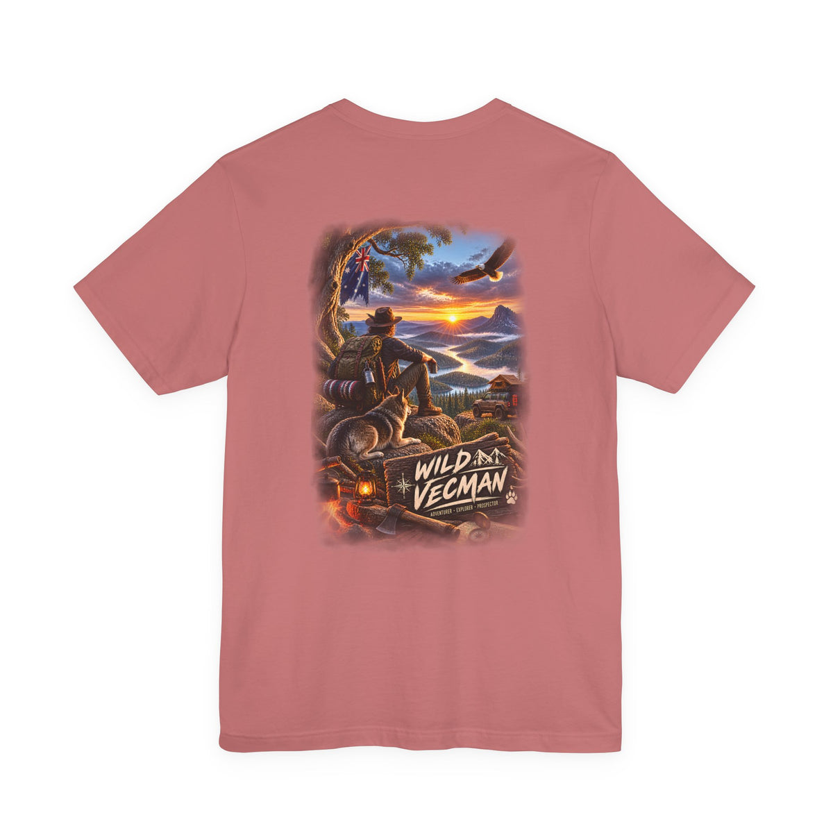 WiLD VecMan Sunset Adventure T-Shirt