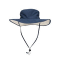 Adventure Booney Hat — "Extreme Adventurer with wild vecman logo" Outdoor Sun Hat with Chin Cord