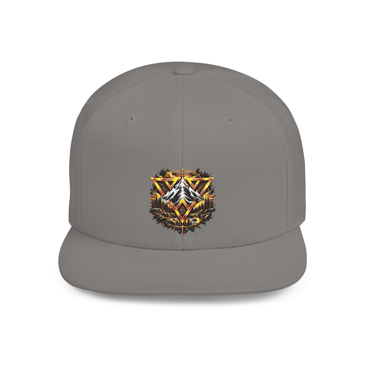 WildVecan Gold Crest Snapback Hat
