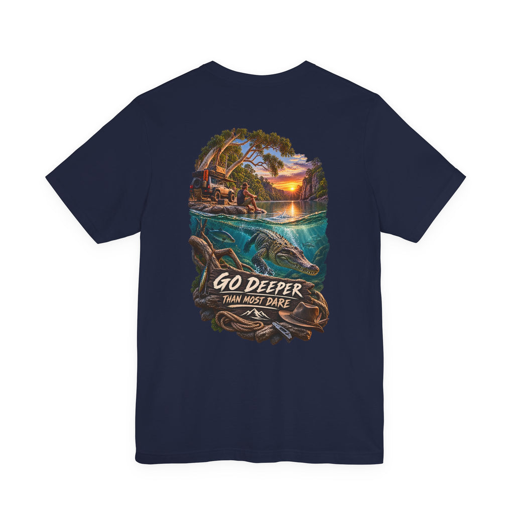 Allez plus loin que la plupart n'osent le faire - T-Shirt WiLD VecMan