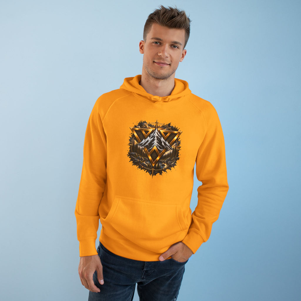 WilD VecMan Hoodie — "We Suffer Because We Think Everything Is Permanent" Inspirational Graphic Hoodie