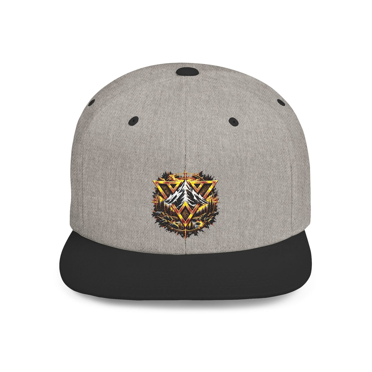 WildVecan Gold Crest Snapback Hat