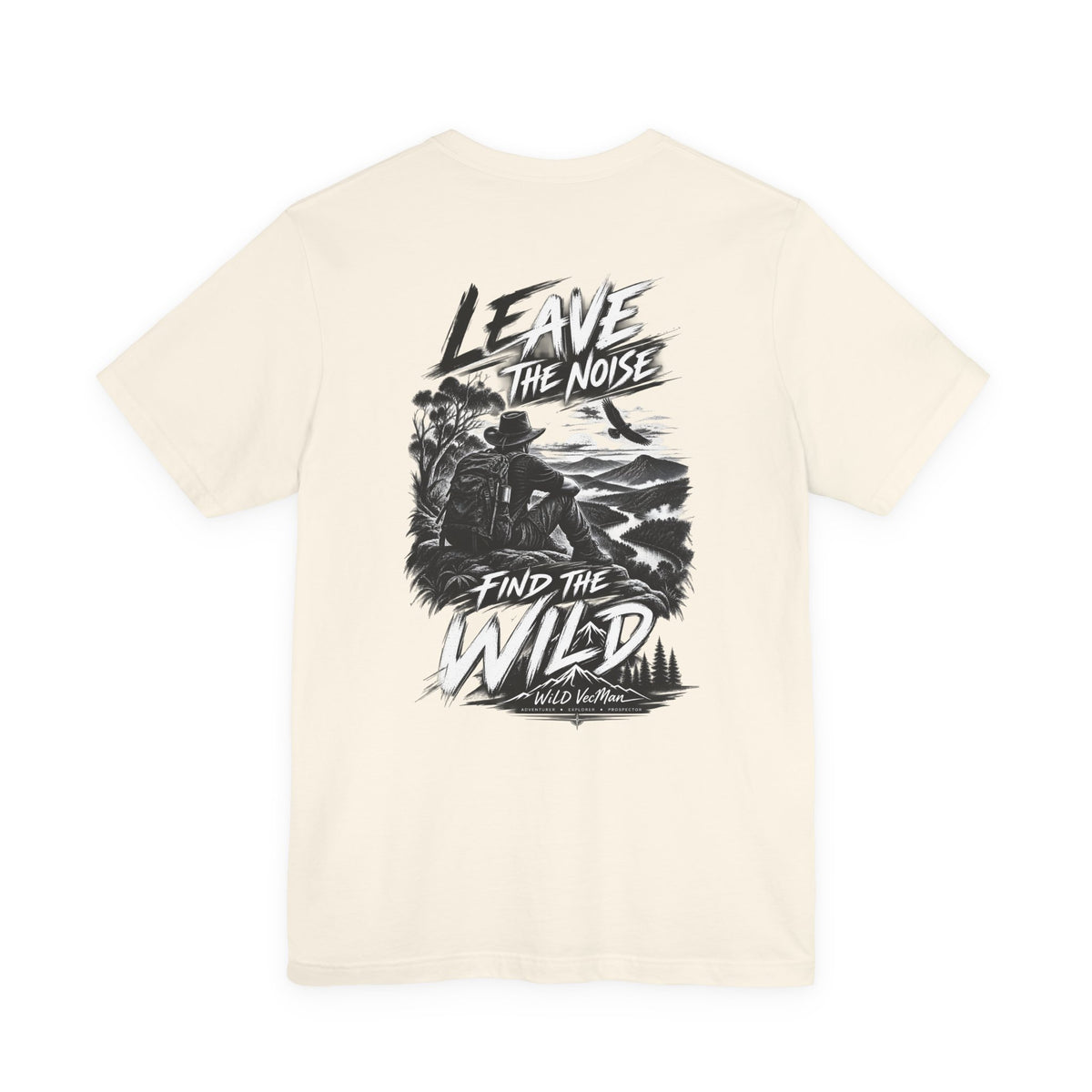 Leave the Noise Find the Wild Graphic Tee