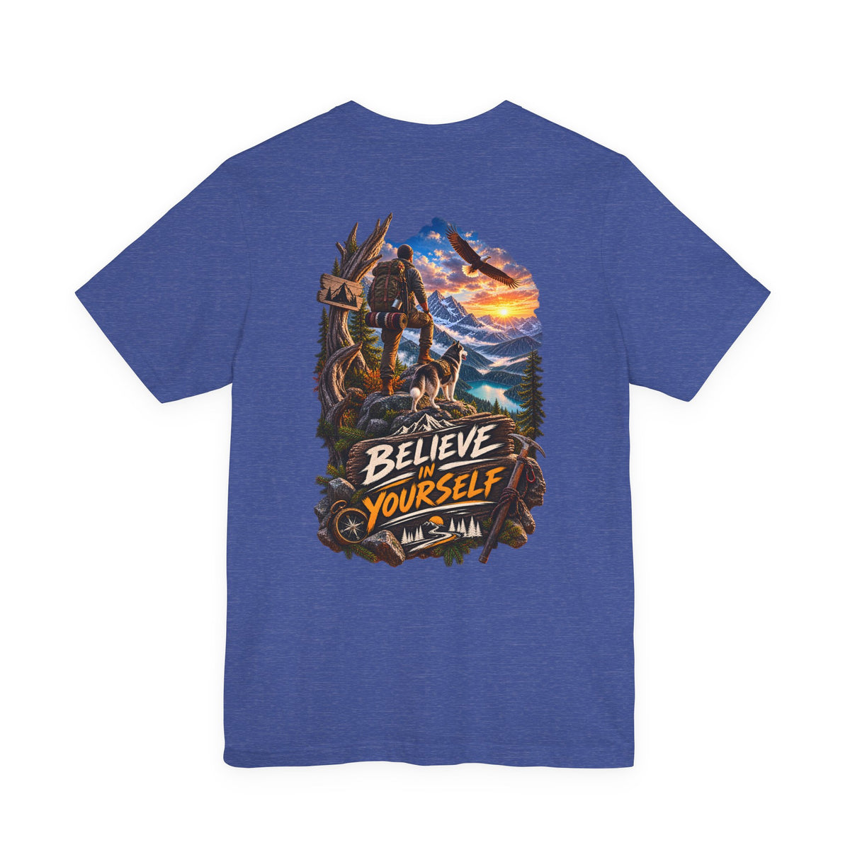 Believe In Yourself Mountain Adventure Tee