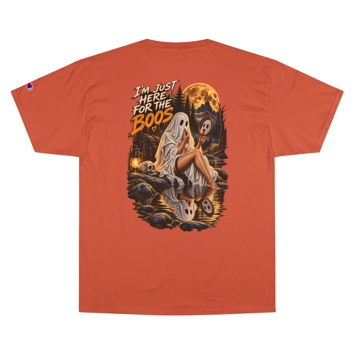 I'm Just Here for the Boos - WiLD Vecman Halloween T-Shirt
