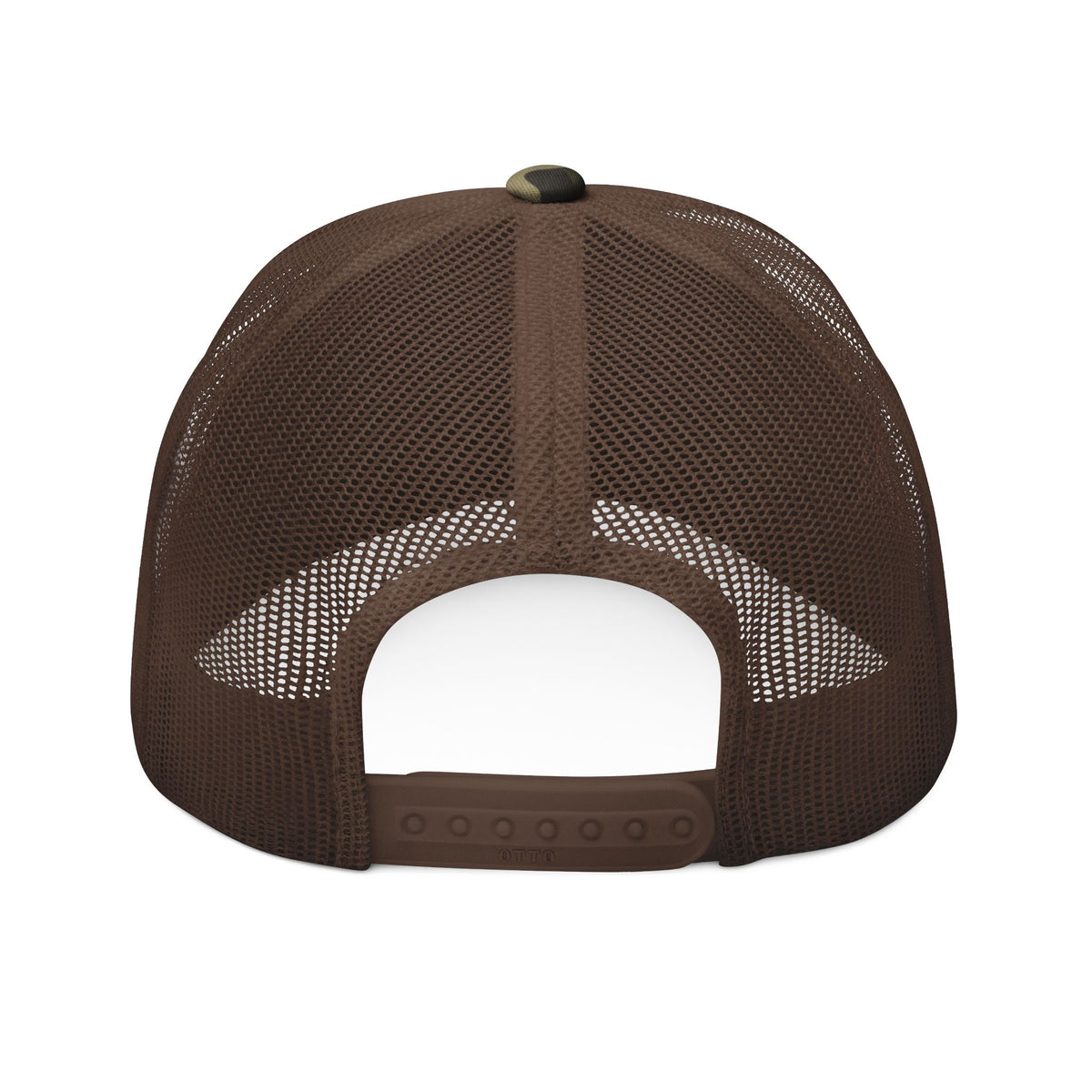 Camo Trucker Hat — Embroidered Outdoor WiLD VecMan Cap