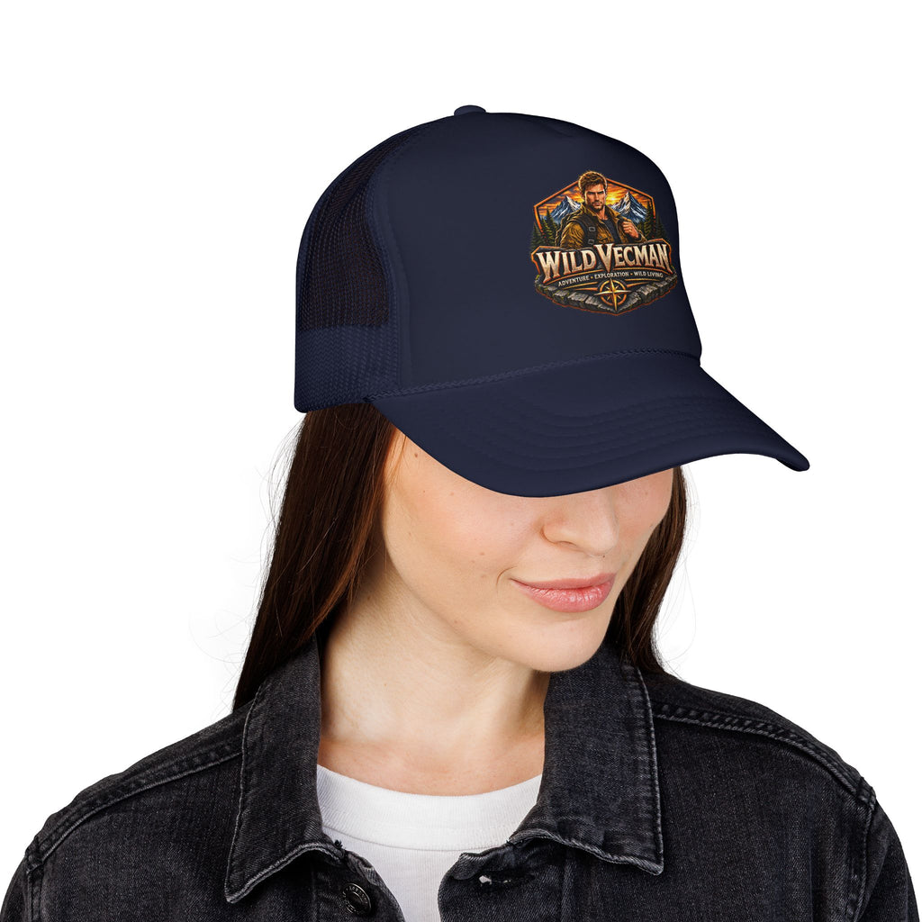Wild Vecman Trucker Hat - Adventure Outdoors Cap
