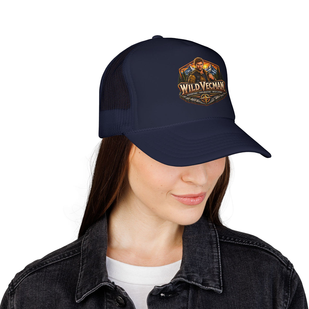 Wild Vecman Trucker Hat - Adventure Outdoors Cap