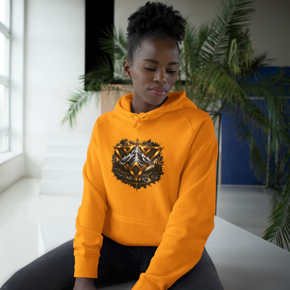 WilD VecMan Hoodie — "We Suffer Because We Think Everything Is Permanent" Inspirational Graphic Hoodie