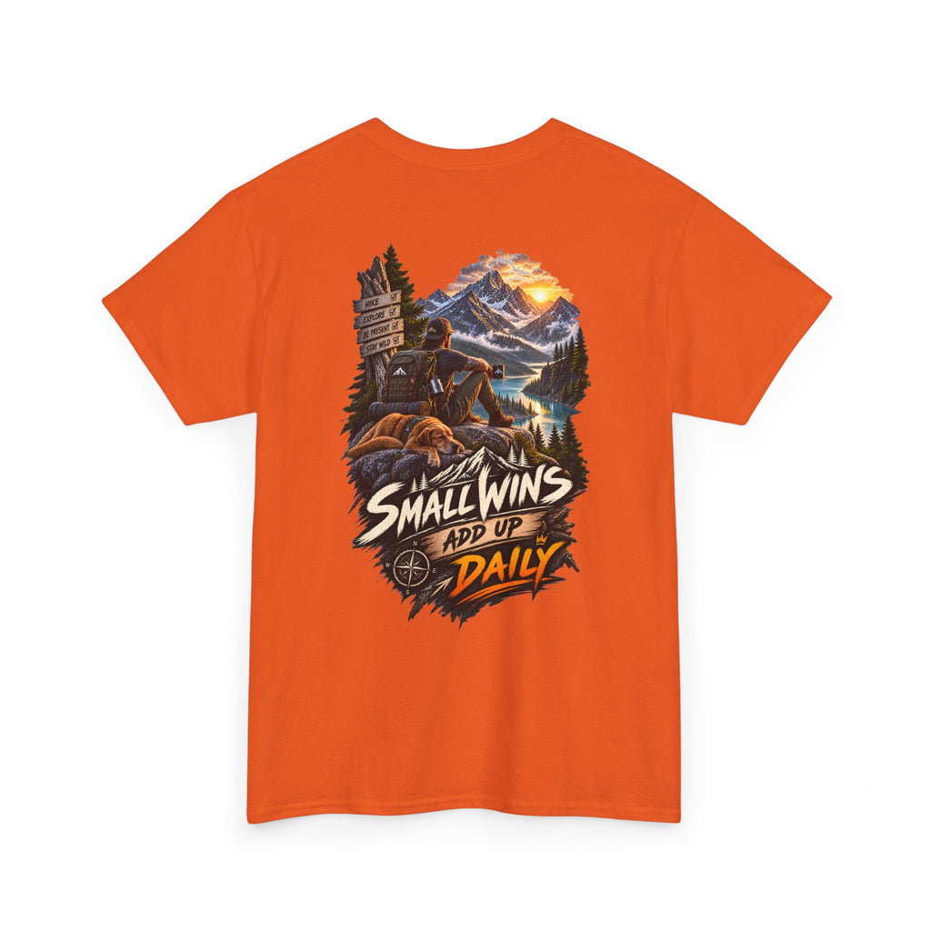 Small Wins Add Up Daily - Front & Back Print