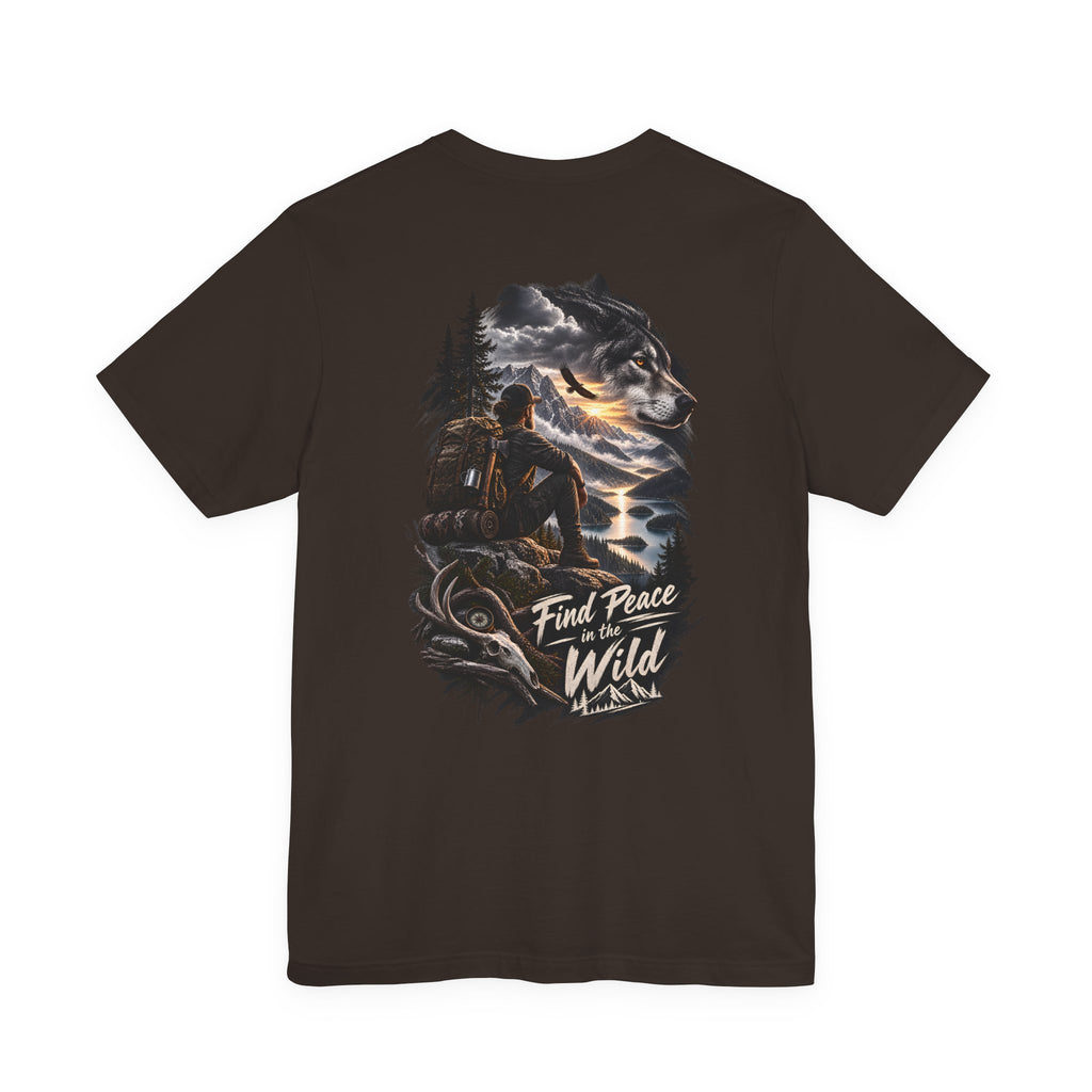 Trouvez la paix avec le t-shirt WiLD VecMan