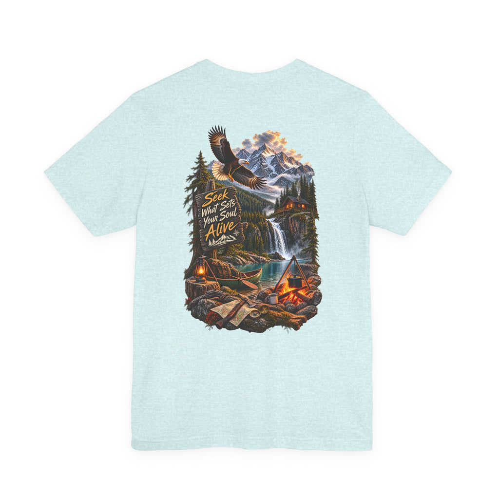 T-shirt « Cherchez ce qui fait vibrer votre âme »