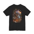 Adventure Campfire Tee — Life Begins Where the Road Ends Graphic T-Shirt
