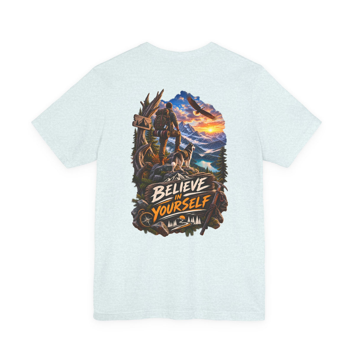 Believe In Yourself Mountain Adventure Tee