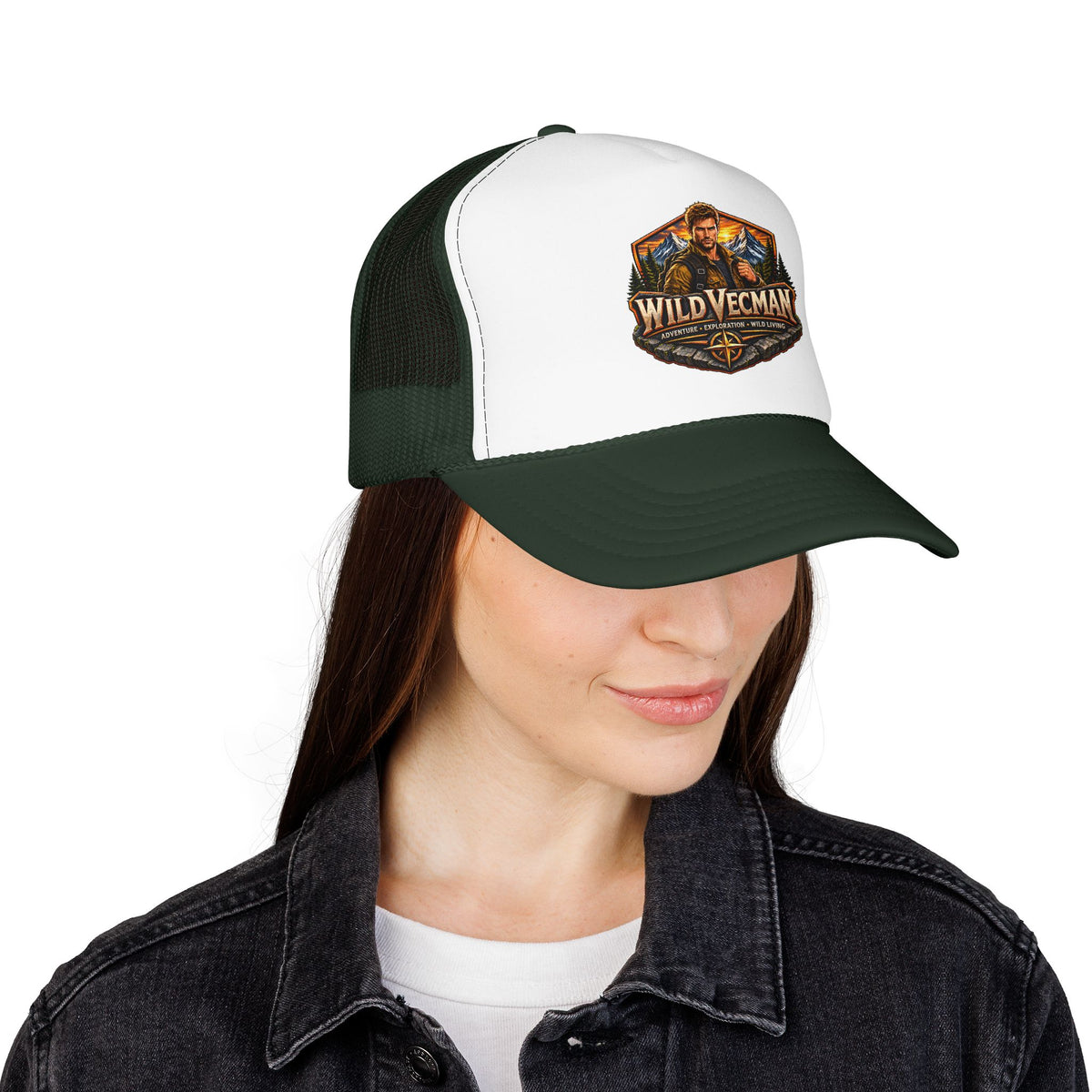 Wild Vecman Trucker Hat - Adventure Outdoors Cap
