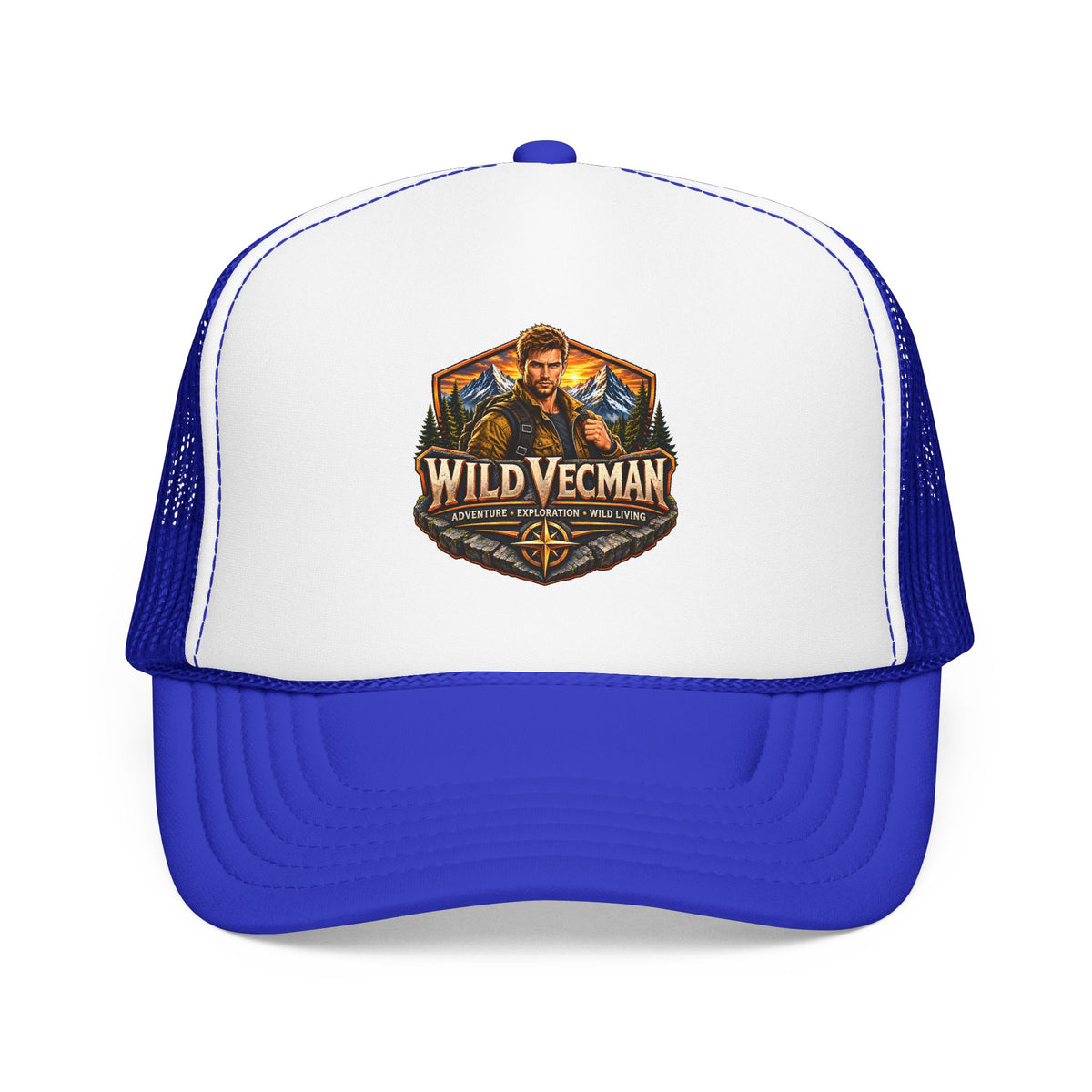 Wild Vecman Trucker Hat - Adventure Outdoors Cap