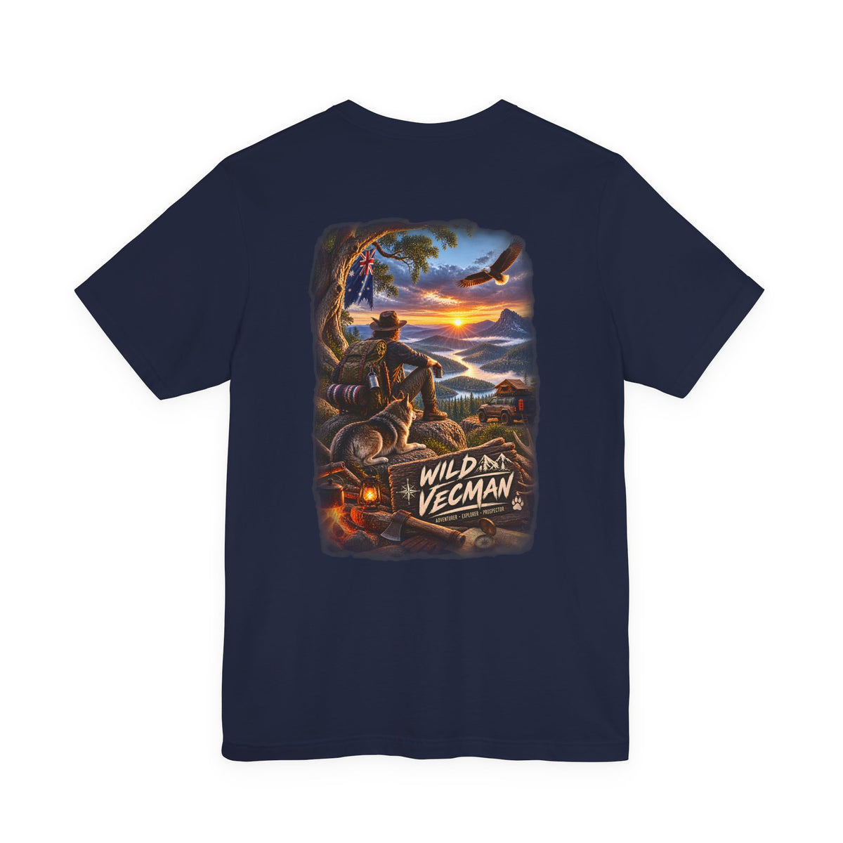 WiLD VecMan Sunset Adventure T-Shirt