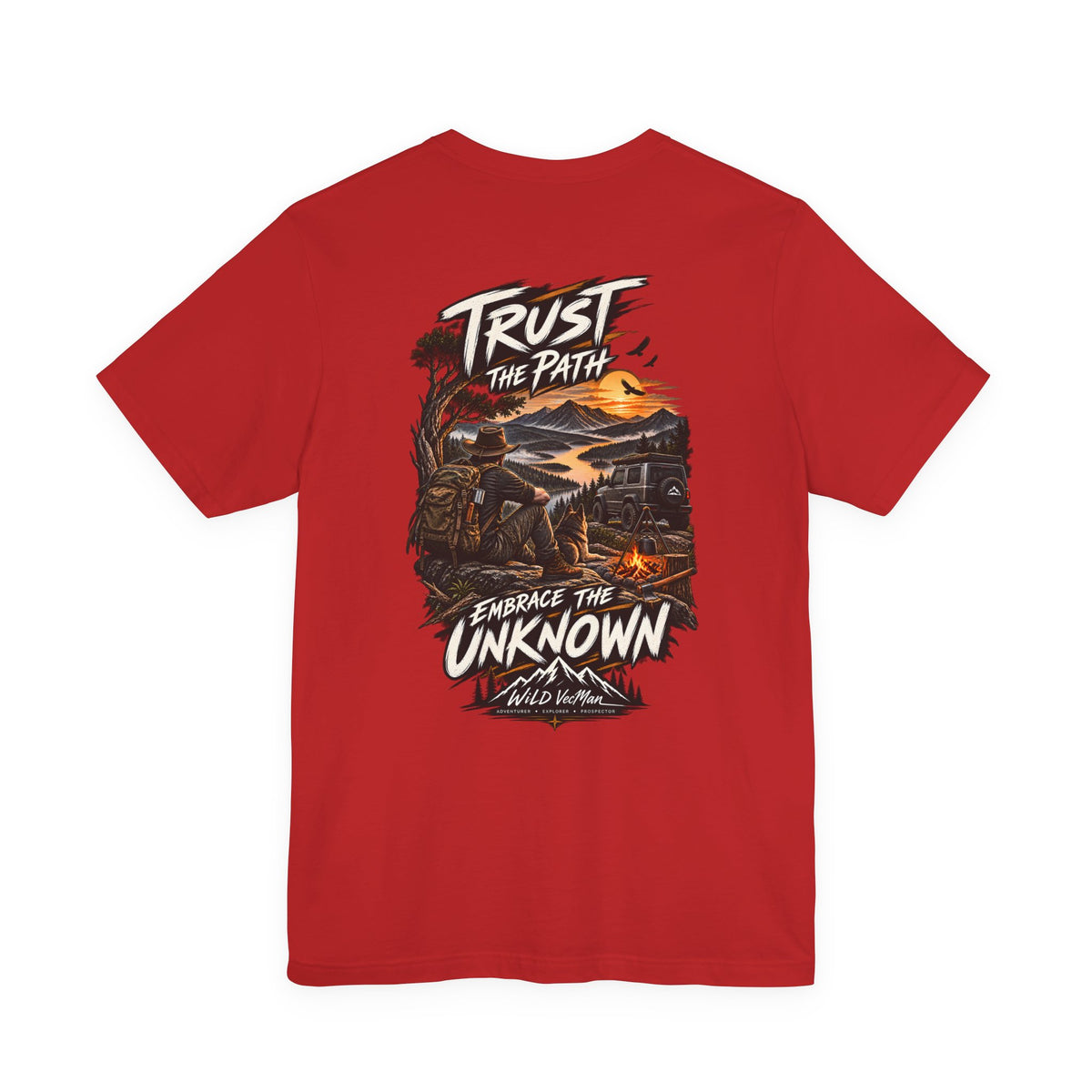 Trust the Path Scenic Graphic Tee — "Embrace the Unknown" Adventure T‑Shirt