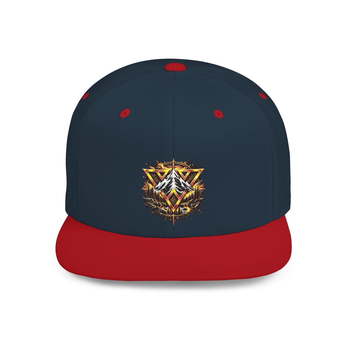 WildVecan Gold Crest Snapback Hat