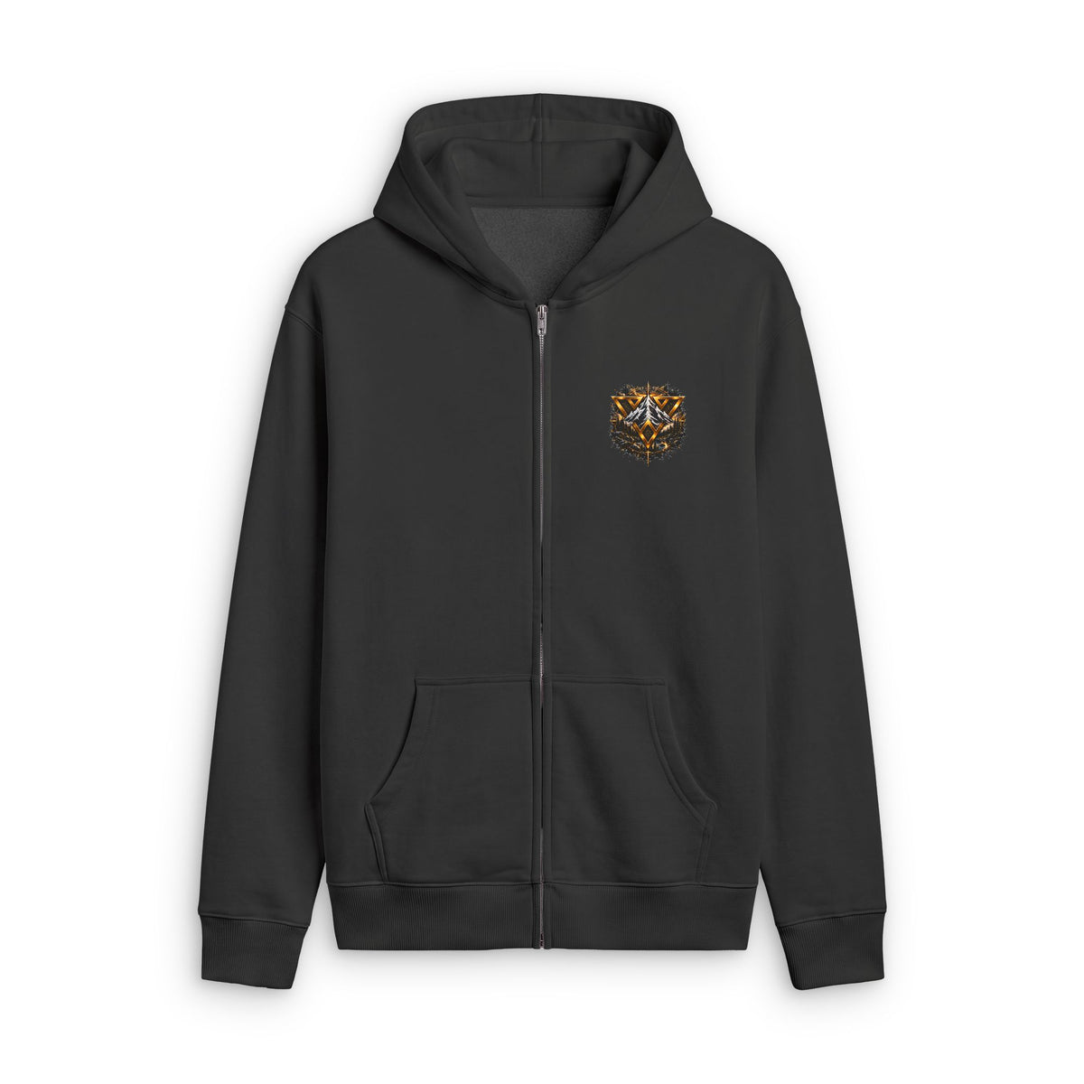 NO MAP, NO LIMITS, NO REGRETS, WiLD VecMan Zip Hoodie
