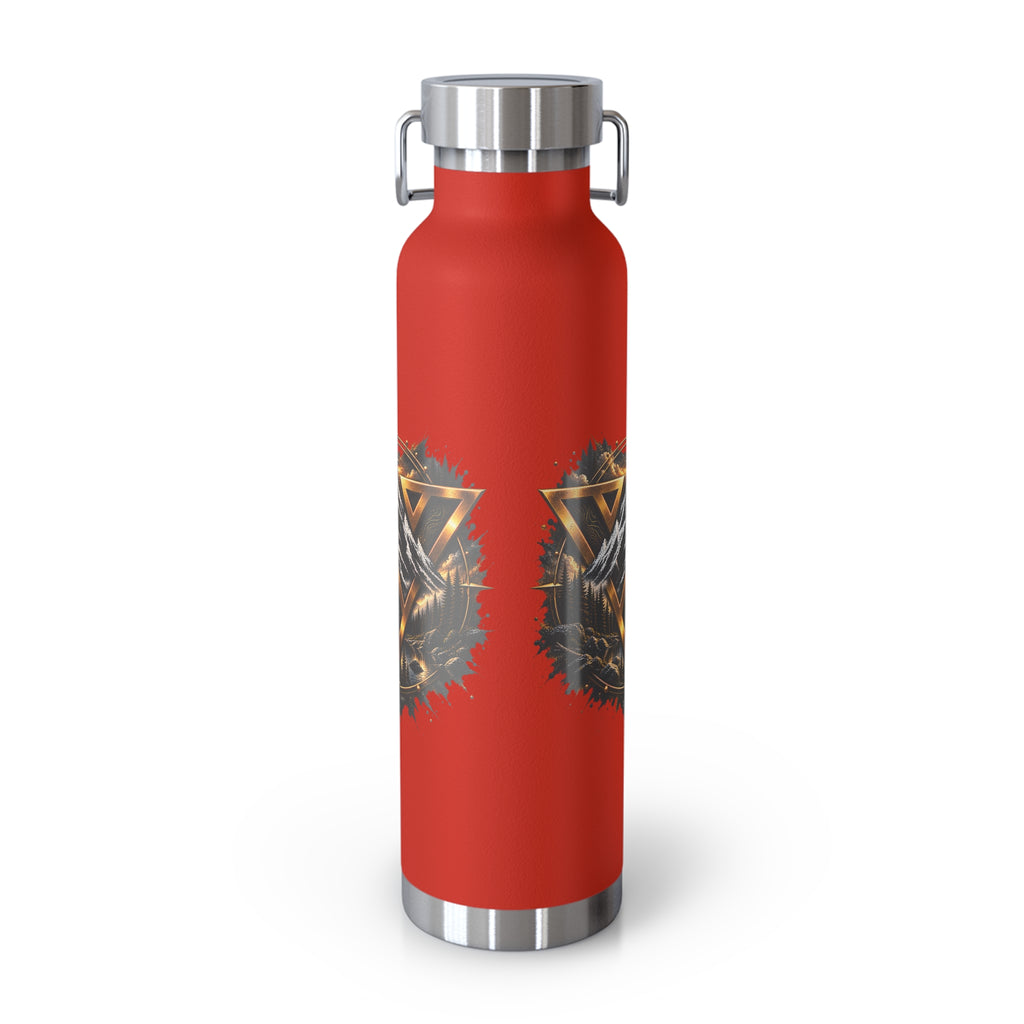 WiLD VecMan Copper Water Bottle, 22oz