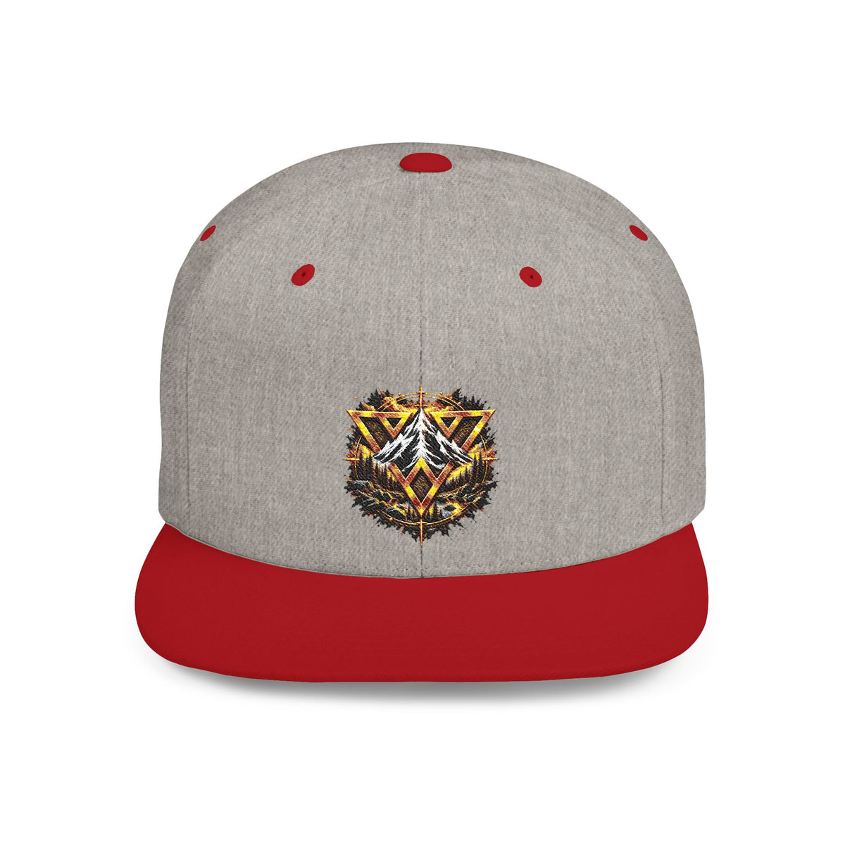 WildVecan Gold Crest Snapback Hat