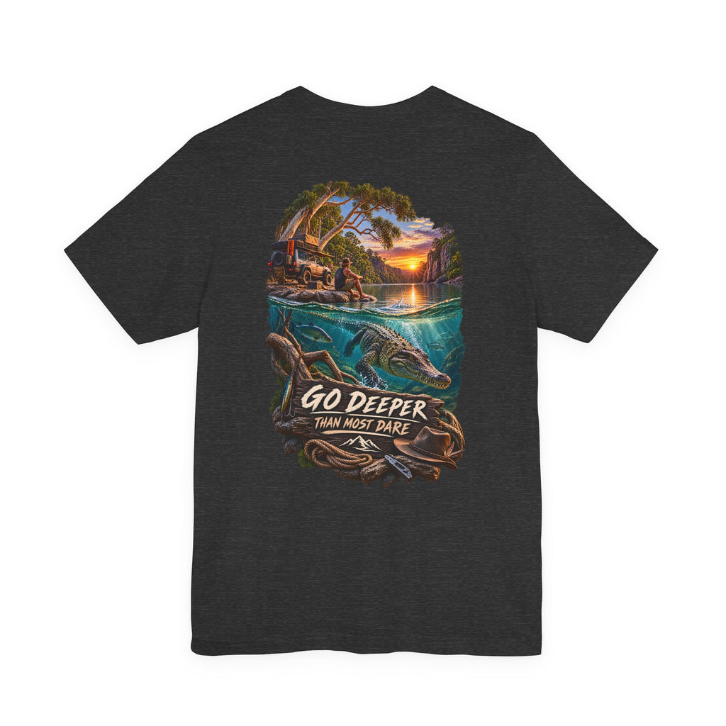 Allez plus loin que la plupart n'osent le faire - T-Shirt WiLD VecMan