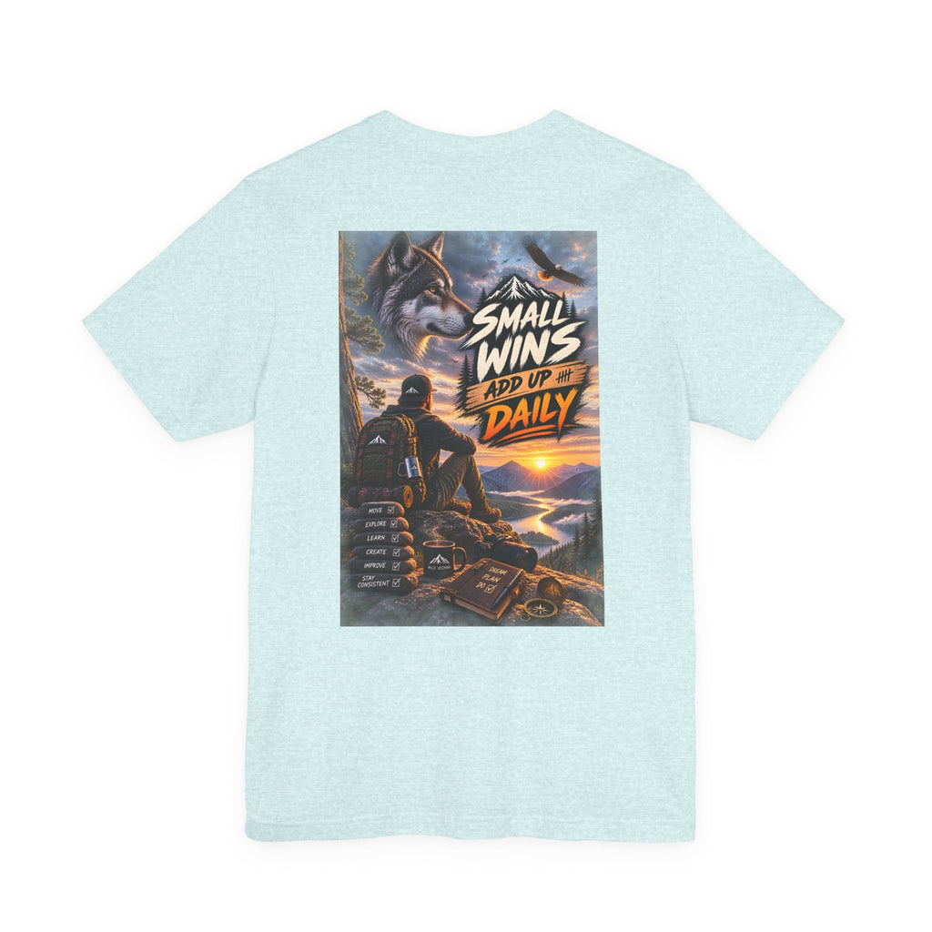 T-shirt WiLD VecMan « Small Wins Add Up Daily »