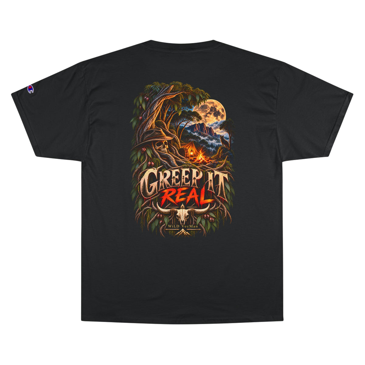 Creep It Real - WiLD VecMan Halloween T-Shirt