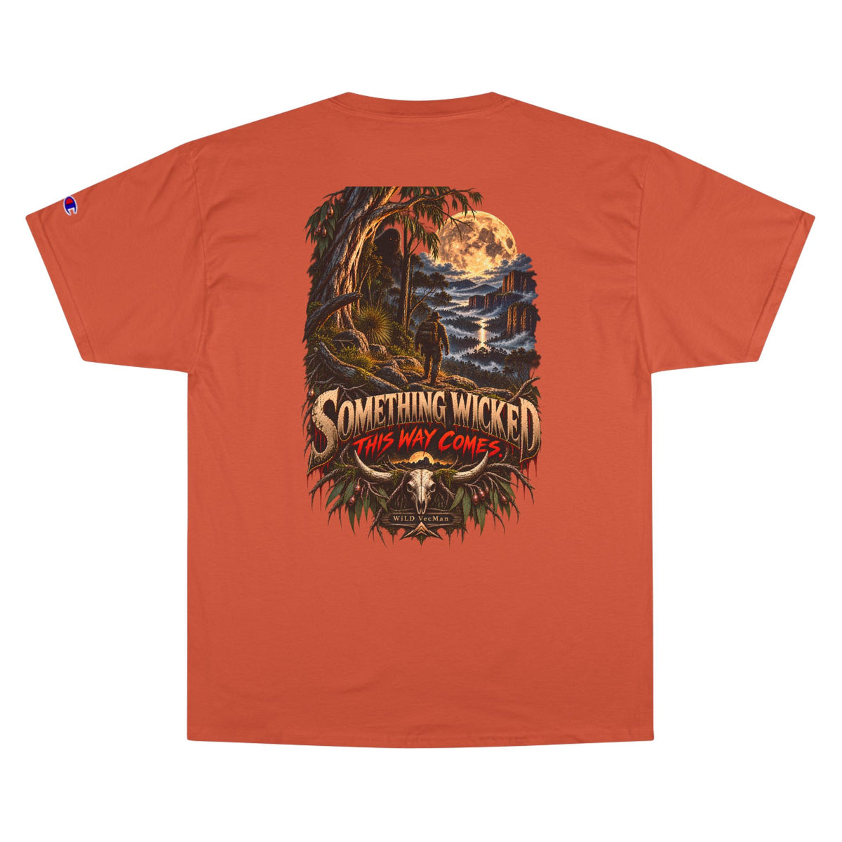 Something Wicked This Way Comes - WiLD Vecman Halloween T-Shirt