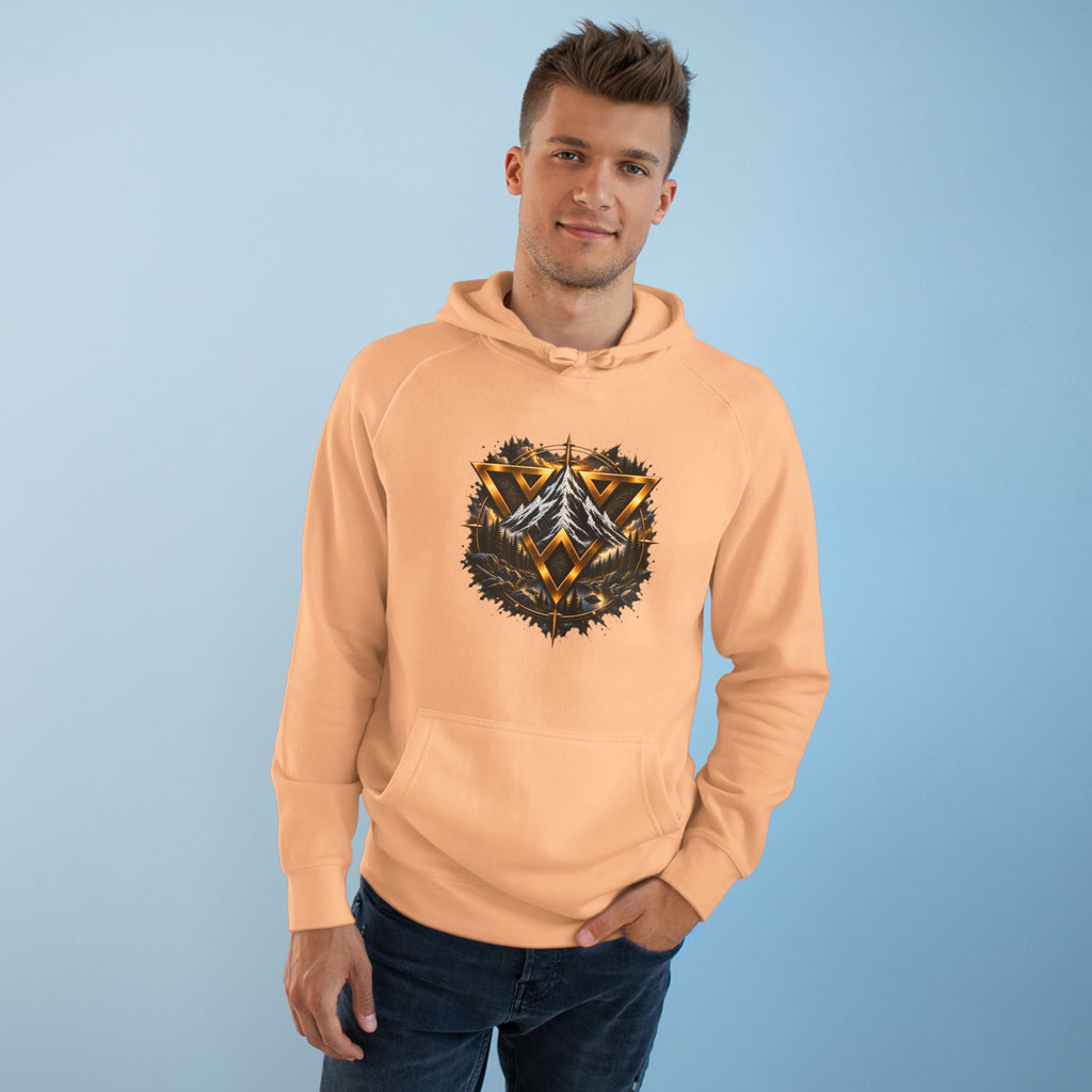 WilD VecMan Hoodie — "We Suffer Because We Think Everything Is Permanent" Inspirational Graphic Hoodie