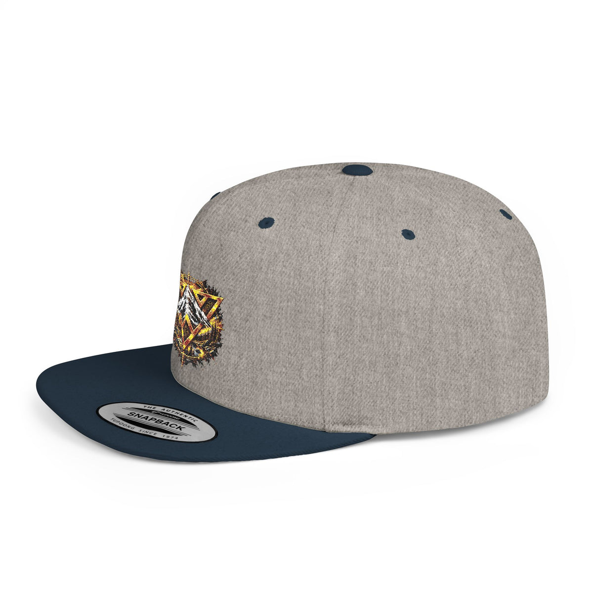 WildVecman Gold Crest Snapback Hat