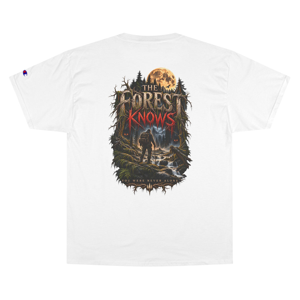 The Forest Knows - WiLD Vecman Halloween T-Shirt