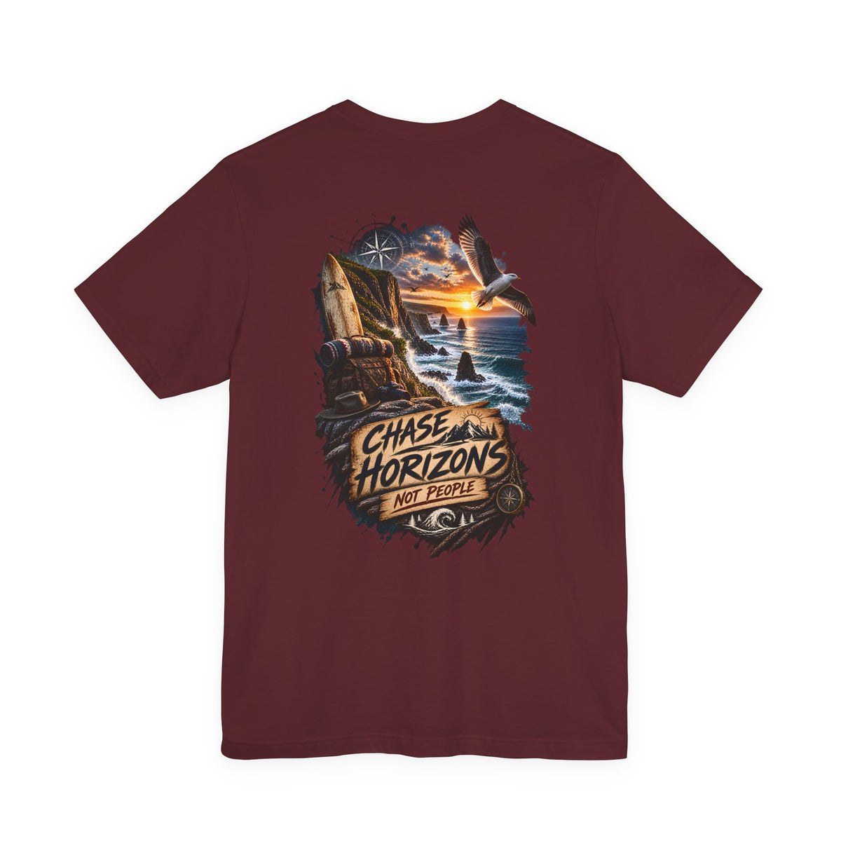 Chase Horizons Sunset Coastal Tee