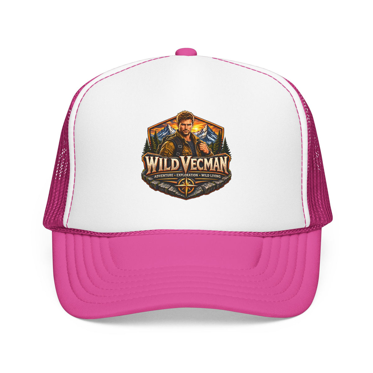 Wild Vecman Trucker Hat - Adventure Outdoors Cap